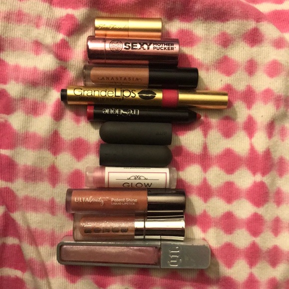 Lipstick set of 11 - Matte Liquid Lipstick Pack – Baked Beauty 11 pc bundle of lipstick